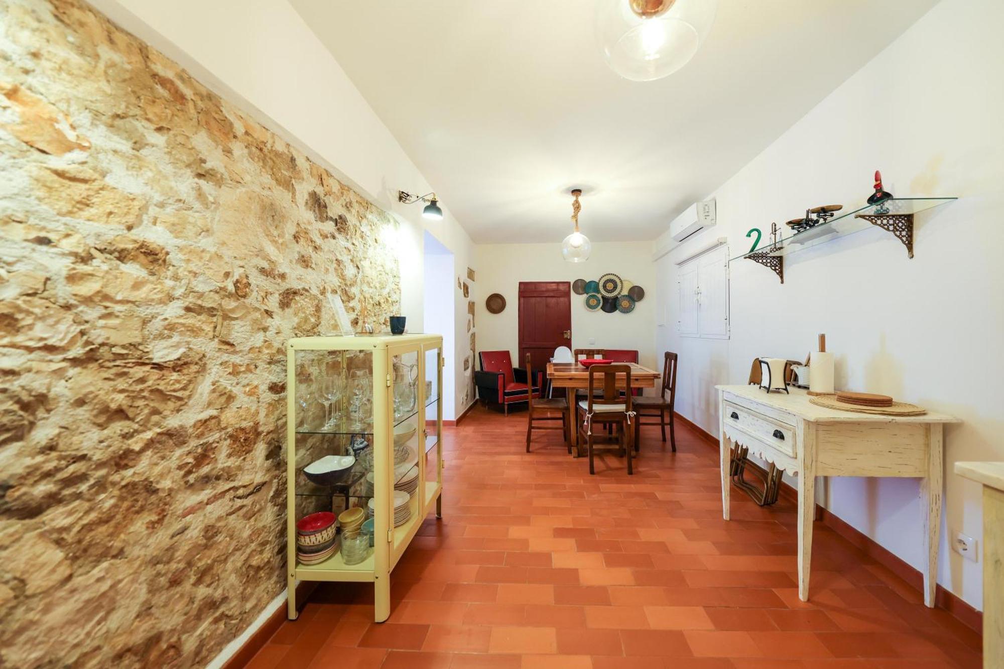 Вилла Renovated Wine Press House - With Pool Порту-ди-Мош Экстерьер фото